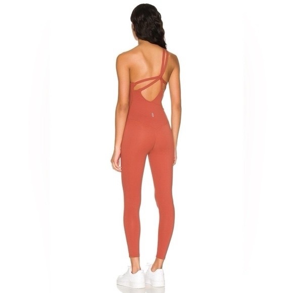 Free People Movement NWT! Orange Transcend Limits Onesie Size S - Picture 3 of 17